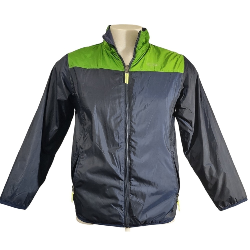 C9 by Champion Lined Windbreaker Jacket Woman Large Full Zip Outdoor Zip pockets